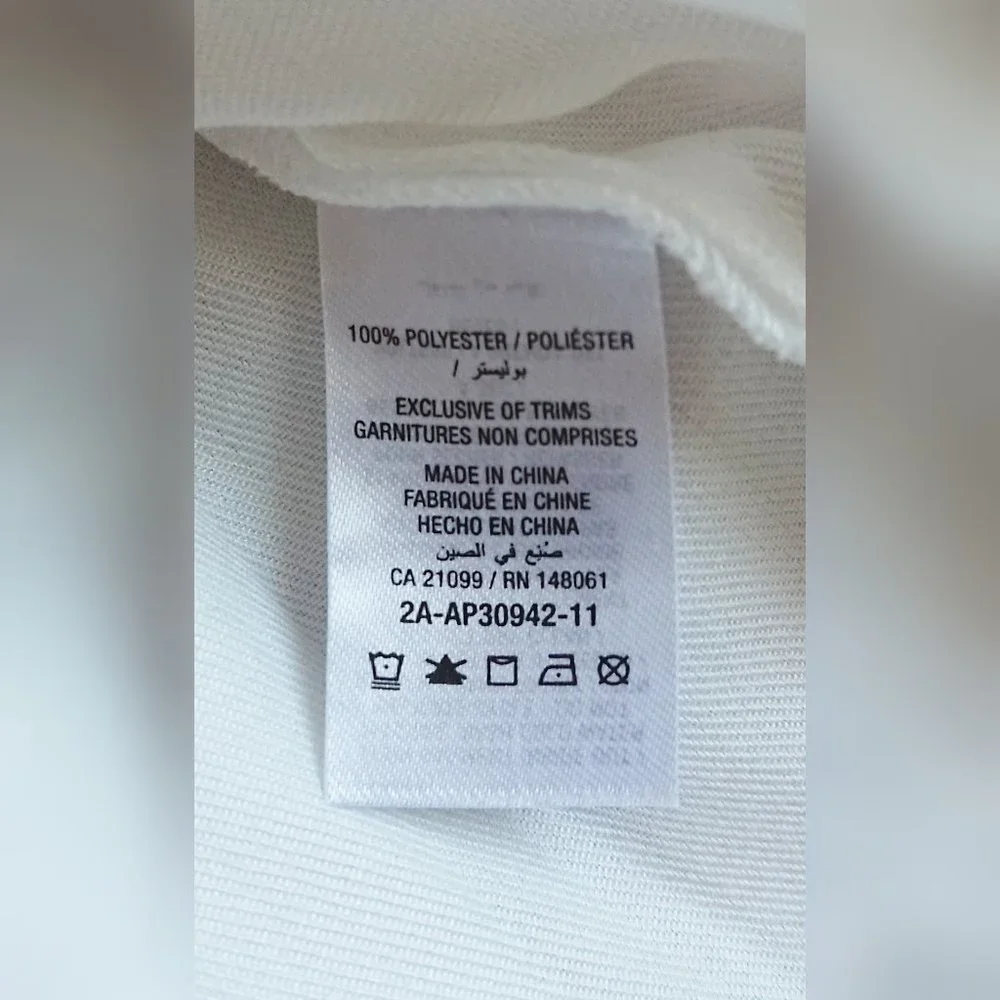 Striped Crochet Trim T-Shirt + White Pleated Mini Skirt Set - Picture 16 of 16